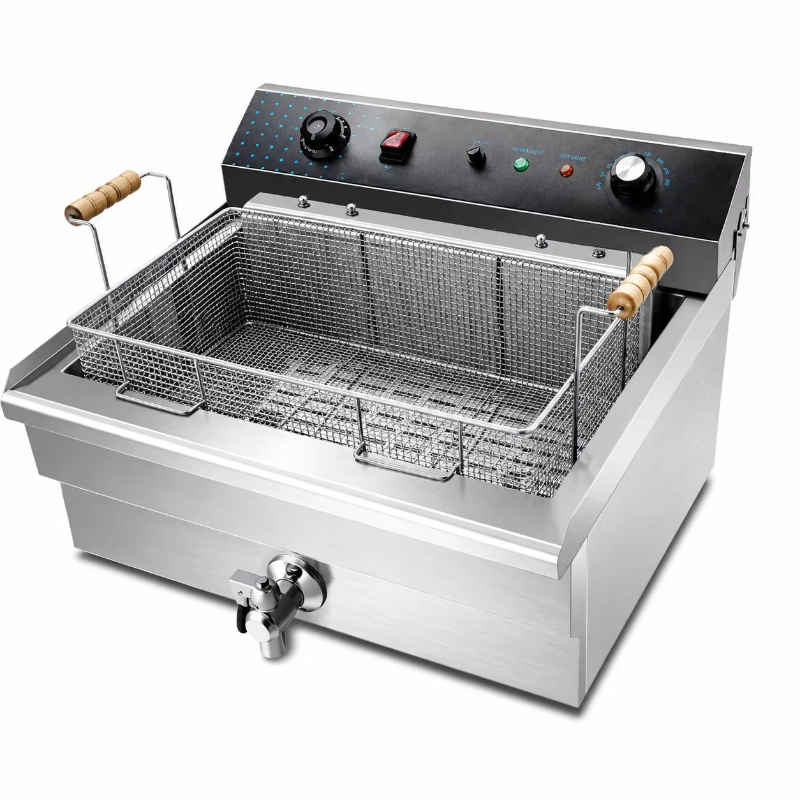 Induction Cooker Commercial - Commerciële elektrische friteuse 30L roestvrij staal