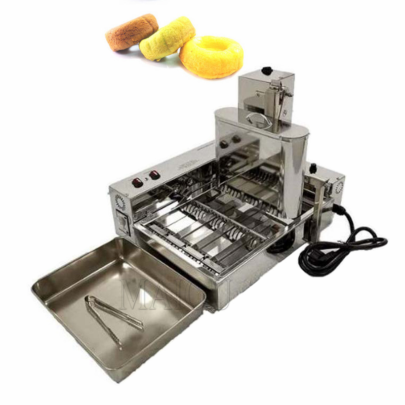 Donut Making Machine - 5.5L Hopper Commerciële 4 Rijen Automatische