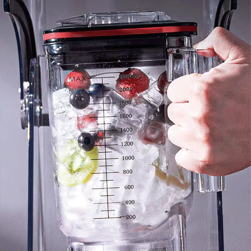 Commercial Blender Heavy Duty - Robuuste multifunctionele slimme smoothiemaker; professionele, snelle