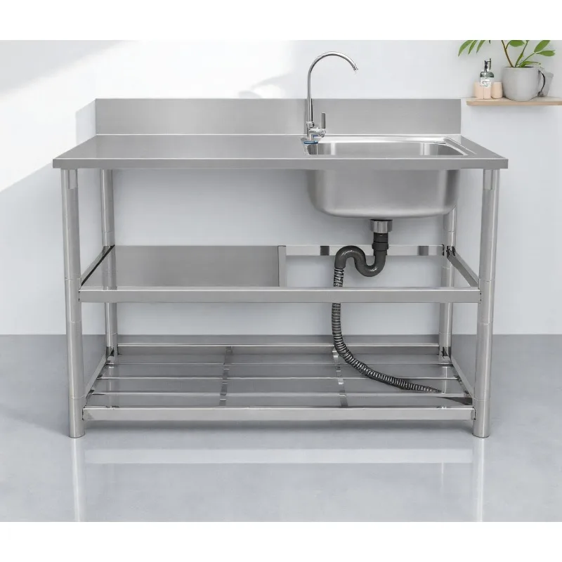 RVS vrijstaande spoelbak met w - Commercial Kitchen Sink recensie en prijs
