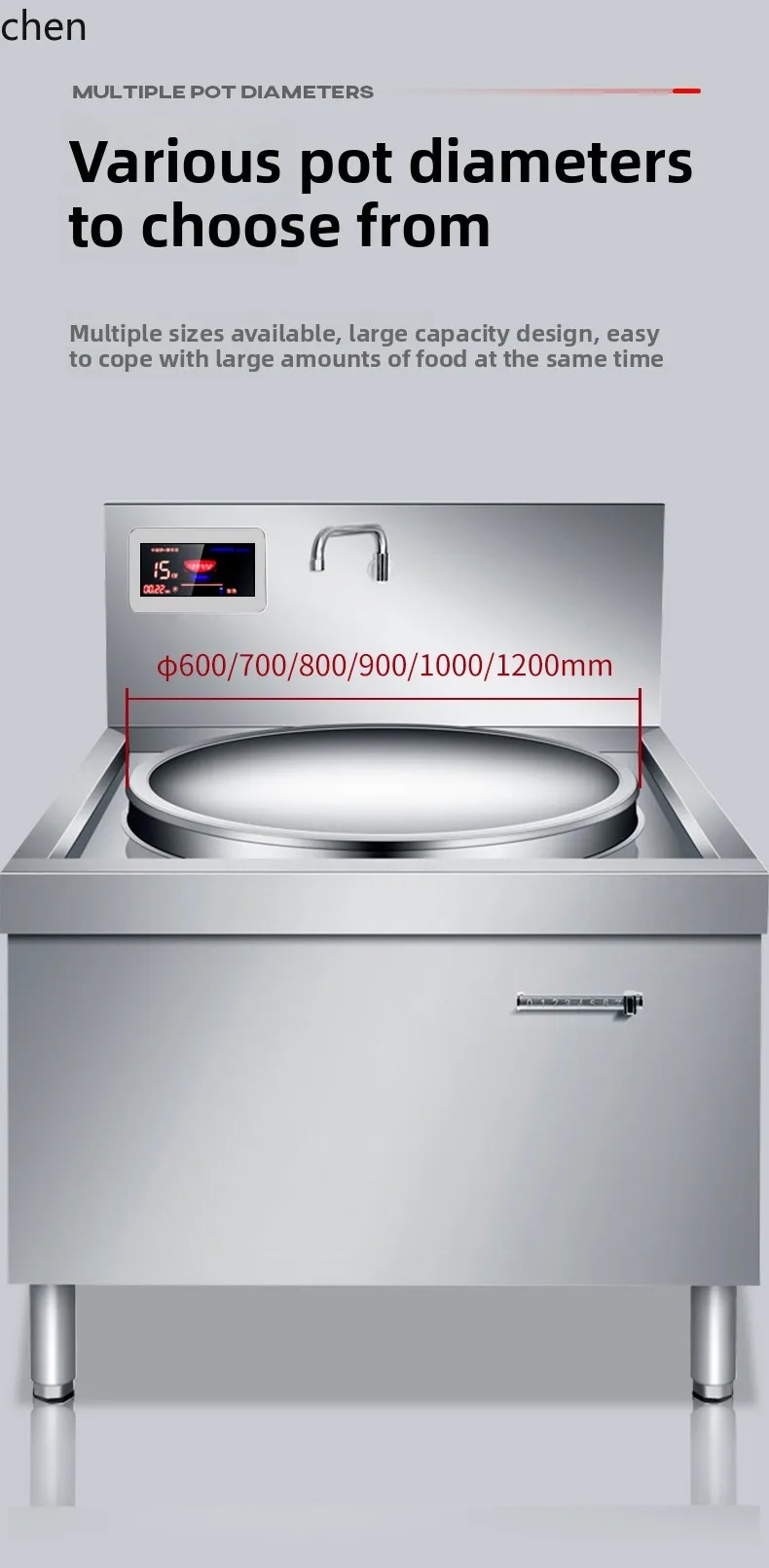 ZML commerciële inductiekookpl - Induction Cooker Commercial recensie en prijs