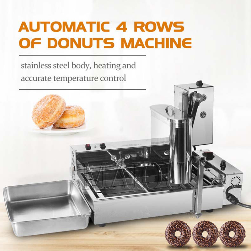 5.5L Hopper Commerciële 4 Rije - Donut Making Machine recensie en prijs