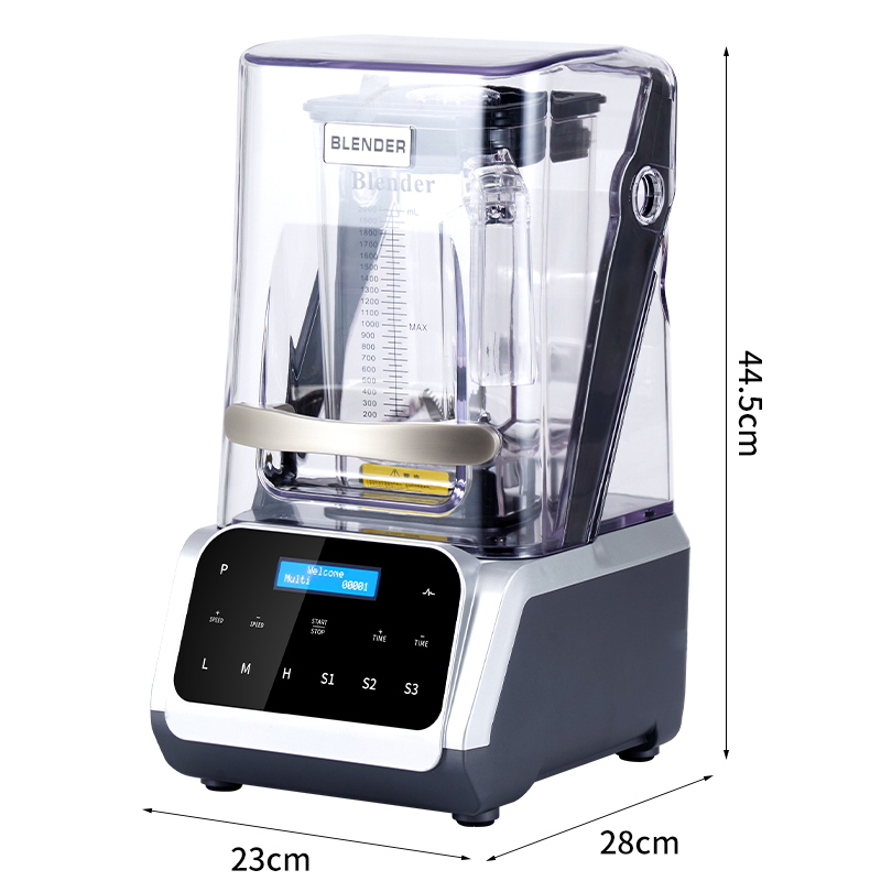 Commerciële 2200W elektrische  - Commercial Blender Heavy Duty recensie en prijs