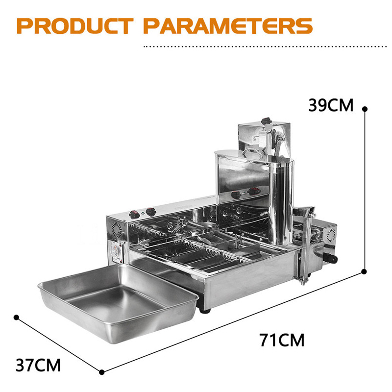Commerciële automatische donut - Donut Making Machine recensie en prijs