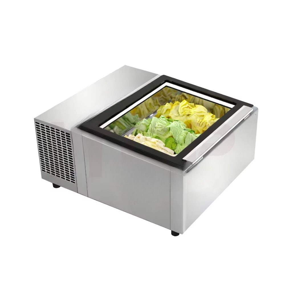 Commerciële glazen deur mini-k - Commercial Chest Freezer recensie en prijs