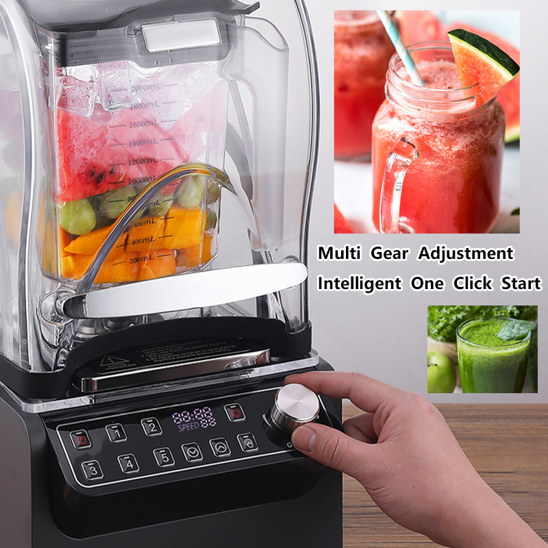 1800W Commerciële Ijs Blender  - Commercial Blender Heavy Duty recensie en prijs