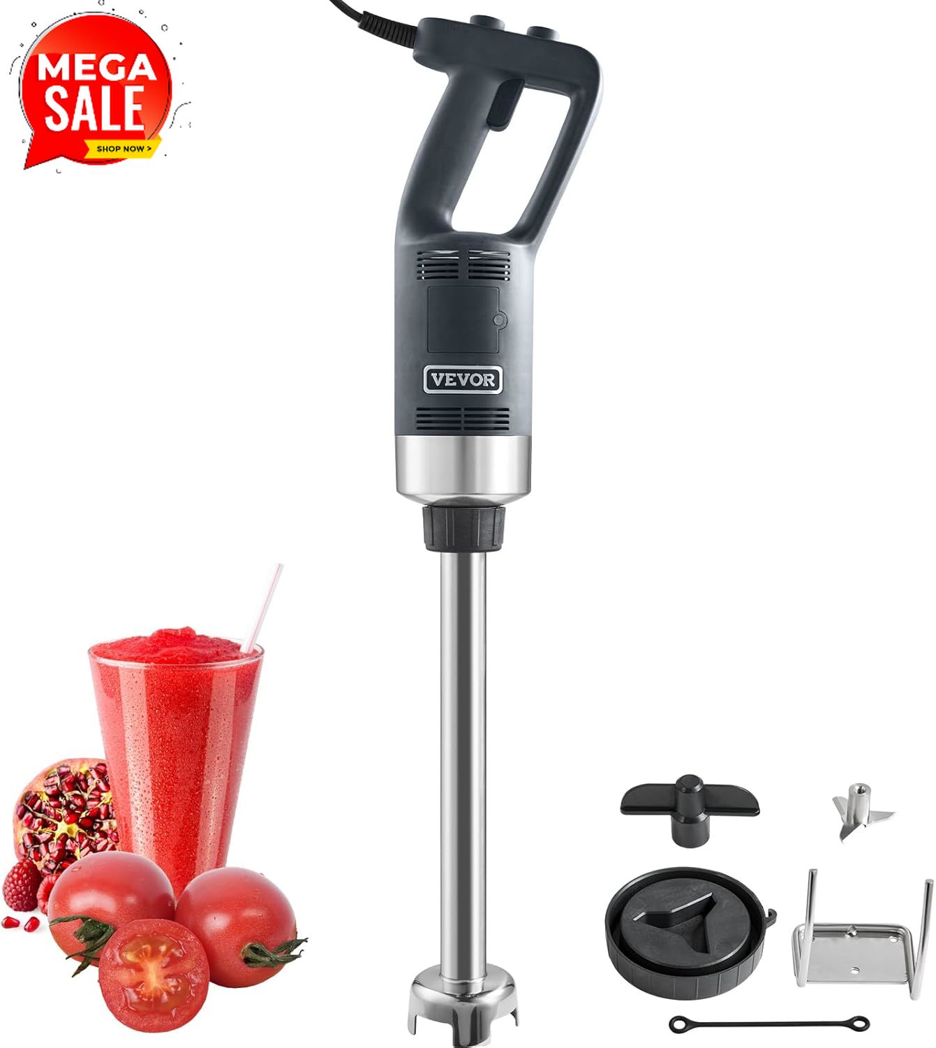 Commerciële staafmixer, 750W 1 - Commercial Blender Heavy Duty recensie en prijs