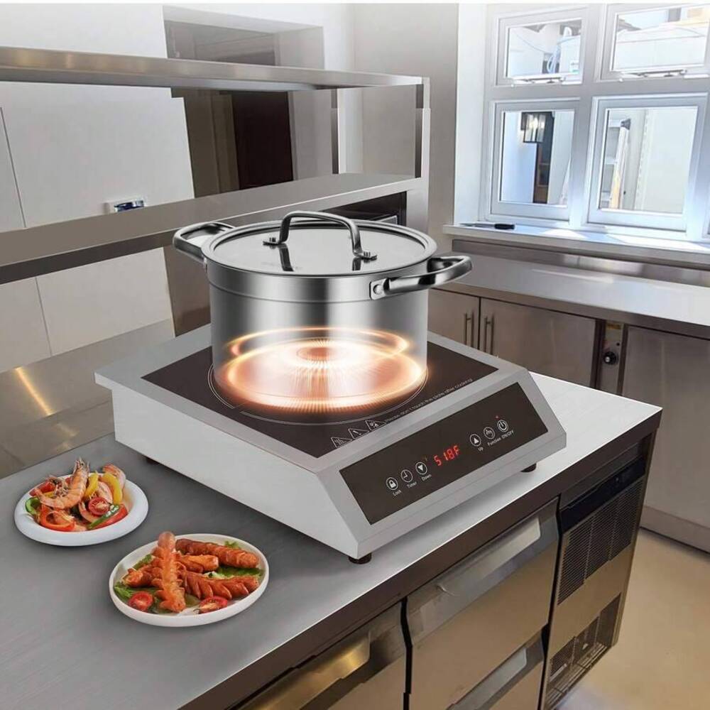 Draagbare kookplaat, 1800W com - Induction Cooker Commercial recensie en prijs