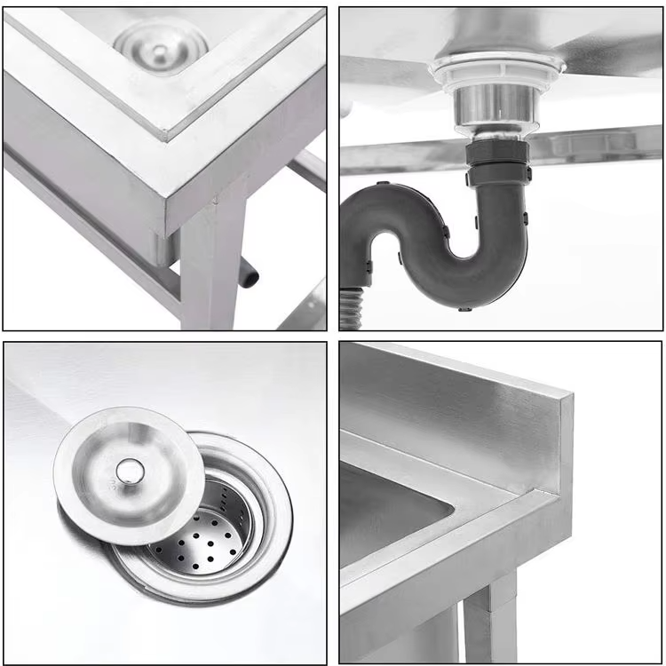 Commerciële hotelkeukenapparat - Commercial Kitchen Sink recensie en prijs