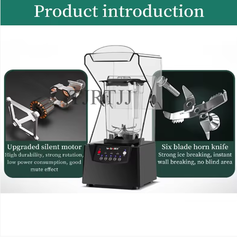Commerciële stille ijsblender  - Commercial Blender Heavy Duty recensie en prijs