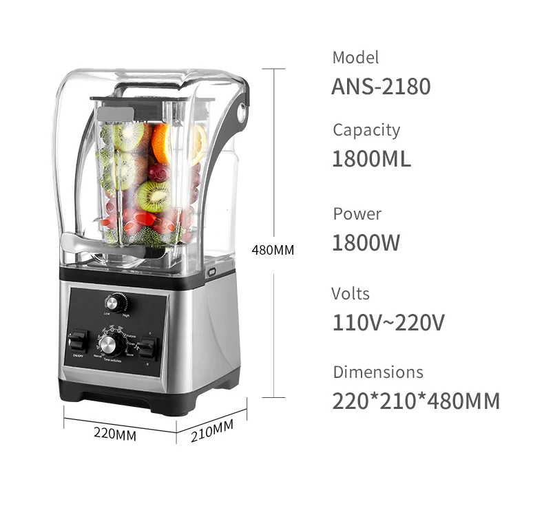Blender Heavy Duty Commerciële - Commercial Blender Heavy Duty recensie en prijs