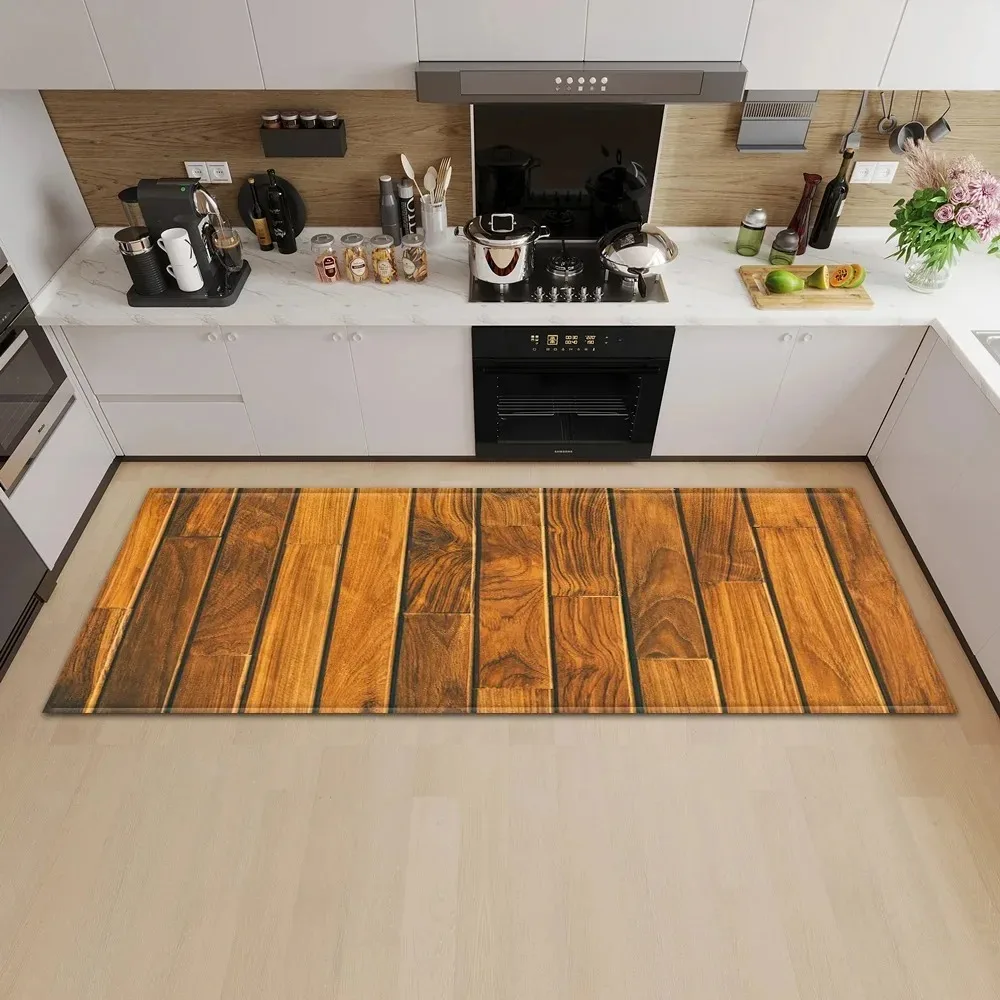 Klassieke houtnerf bedrukte vl - Commercial Kitchen Mats Anti Fatigue recensie en prijs
