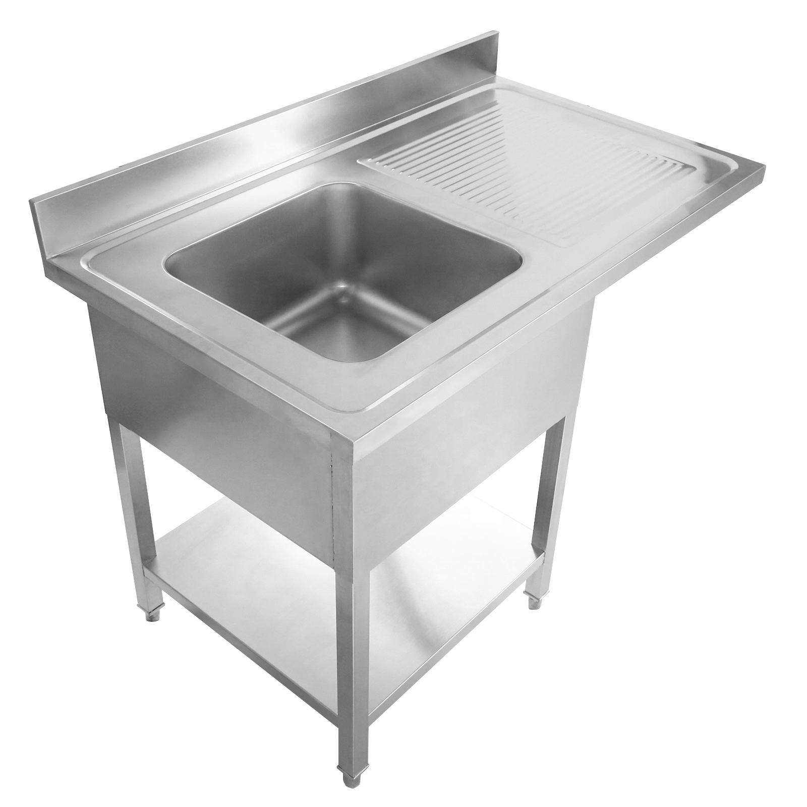 RVS werktafel commerciële keuk - Commercial Kitchen Sink recensie en prijs
