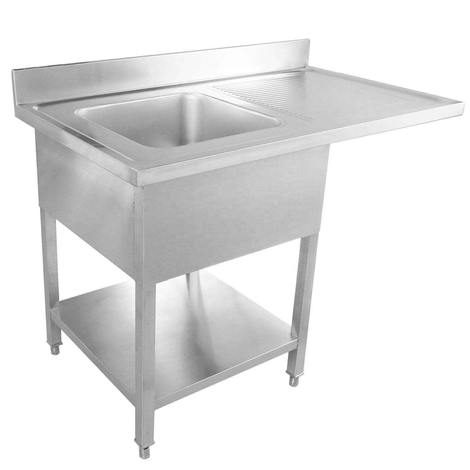 RVS werktafel commerciële keuk - Commercial Kitchen Sink recensie en prijs