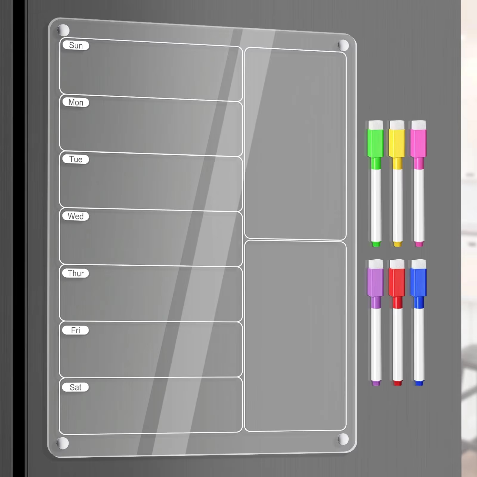 Acryl Maaltijdplanner Magnetis - Commercial Kitchen Layout recensie en prijs